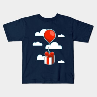 Balloon present Kids T-Shirt